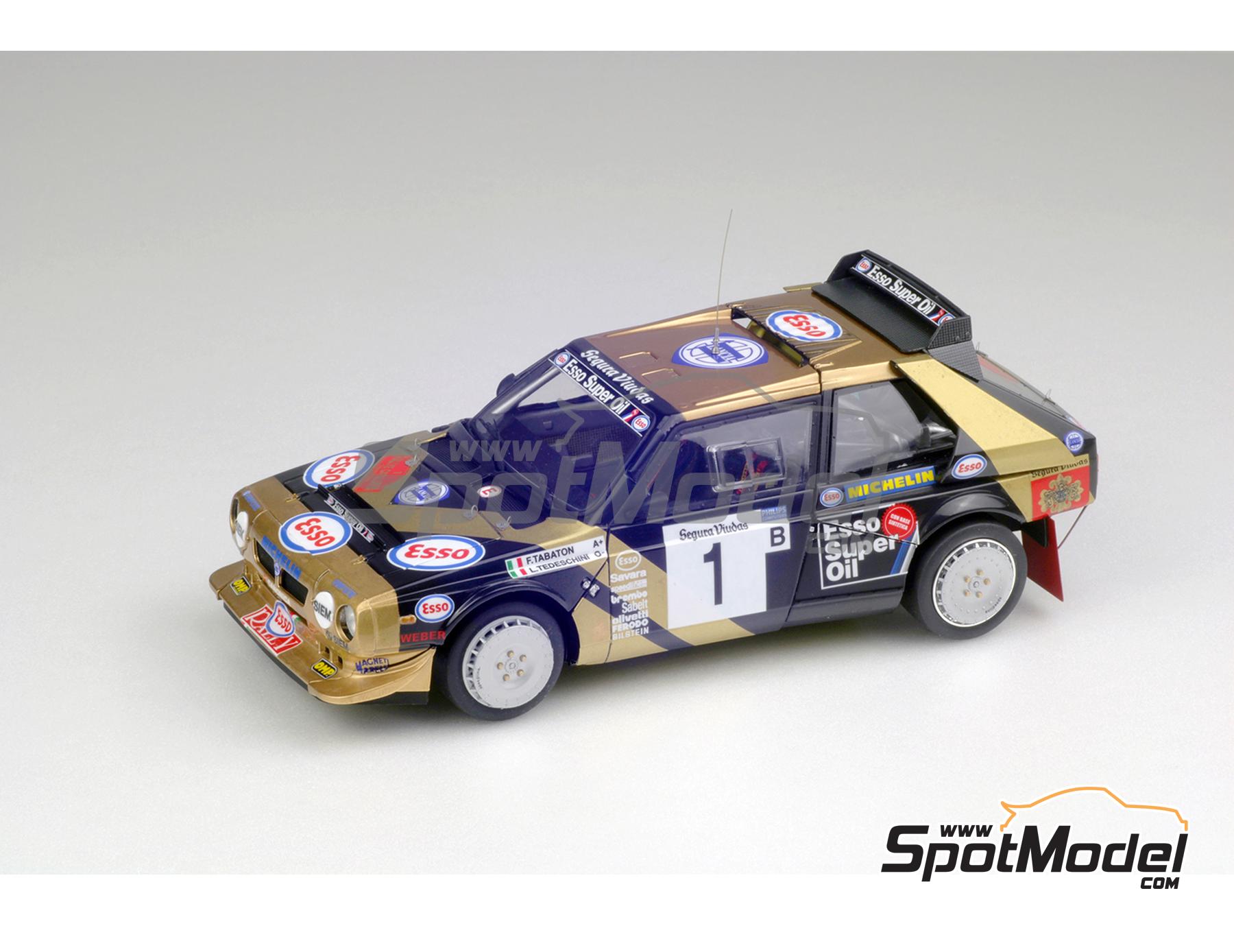 Beemax Model Kits Bx24034 Car Scale Model Kit 1 24 Scale Lancia Delta S4 Group B Scuderia